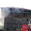 Im historischen Färberturm in Augsburg hat es gebrannt. Menschen wurden nicht verletzt. 