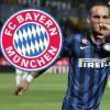 Spielmacher Wesley Sneijder steht offenbar kurz vor einem Abschied bei Inter Mailand - und heuert möglicherweise beim FC Bayern an.