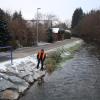Die Singold fließt mitten durch Großaitingen. Deshalb ist dem Bürgermeister Erwin Goßner 
der Schutz vor Hochwasser wichtig.
