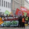 Demonstration zur Abschaffung der Studiengebühren in Augsburg 