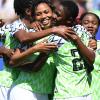 Nigerias Frauen haben sich als Gruppendritte für das Achtelfinale der Weltmeisterschaft qualifiziert.  	