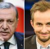 Der türkische Ministerpräsident Erdogan und ZDF-Neo-Moderator Jan Böhmermann  liegen seit Monaten im Clinch.