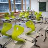 Die Klassenzimmer im Landkreis Donau-Ries werden bis Ende Januar leer bleiben.