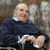 Paul Oefele aus Gersthofen genießt in seinem 95. Lebensjahr  nach einer dreiwöchigen Corona Quarantäne wieder seine  Freiheit. 