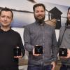 Sie verkaufen den Ammersee-Schmuck online: (von links) Daniel Rank, Peter Schaeffer und Thomas Hoiboom.