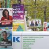 Fast 500 Kandidaten bewerben sich um einen Platz im Ulmer Gemeinderat, die Plakate in der Stadt zeigen vor allem Gesichter und eingängige Wahlsprüche. 