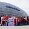 Der Gablinger FC-Bayern-Fanclub Glammhogga hat wieder für krebskranke Kinder eine Fahrt in die Allianz-Arena organisiert. 	