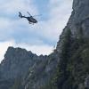 Die Nordwand des Hochstaufens im Berchtesgadener Land. Unterhalb des Berges nahe Bad Reichenhall zitterte am Sonntag die Erde.