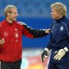Von 2004 bis 2006 war Jürgen Klinsmann Bundestrainer. Bei der Heim-WM 2006 wurde seine Mannschaft Dritter. Aktuell ist er Trainer der südkoreanischen Nationalmannschaft.