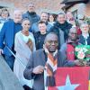Im Pfarrsaal von Maria Hilfe, der Christen veranstaltete der Togoverein mit Vertretern der Stadt Stadtbergen und den Gästen der Universität von Lomé, die zu Studienzwecken in Augsburg sind, einen Kulturnachmittag.