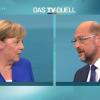 Merkel gegen Schulz: Am Sonntag traten die beiden Politiker im TV-Duell gegeneinander an.