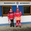 Gerhard Walzel (l.) und Hans Peter Wald sind immer noch mit Spaß und Energie für die Wasserwacht unterwegs. 