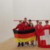 Mit dem deutschen Team wurde Lucie Mährle Fünfte bei der U-17-EM: (vordere Reihe von links) Florian Stöger, Lucie Mährle, Anna Karina Moreno Kopp, (hintere Reihe von links) Jan Wipperfürth und Dennis Igelbrink. 	