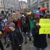 An dieser Demonstration in Augsburg beteiligten sich am Freitag auch rund 45 Schüler aus dem Raum Donauwörth.
