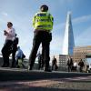 Nach dem Anschlag ist die Polizeipräsenz in London besonders groß.