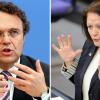 Bundesinnenminister Hans-Peter Friedrich (CSU) lässt sich nicht beirren: Er will der FDP-Justizministerin Sabine Leutheusser-Schnarrenberger (FDP) die Stirn bieten. dpa