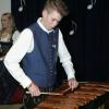 Der 13-jährige Lukas Baur moderierte nicht nur den Abend, er beeindruckte auch mit einem Solo am Xylophon. 
