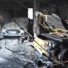 Ein Defekt an einem E-Roller löste den Brand in der Garage von Robert Häring aus. Bei dem Feuer wurden zwei seltene Tesla-Elektroautos stark beschädigt.