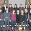 Die Teilnehmer des 1. Jugendkonzerts „G8 Goes Concert“, Schüler des Gymnasiums St. Stephan. 