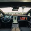 Moderne Bildschirmlandschaft: Der Hiphi X bietet Fahrer und Beifahrer viele visuelle Informationen.