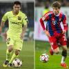 Sowohl Lionel Messi als auch Thomas Müller stehen heute mit hoher Wahrscheinlichkeit in der Anfangsformation ihrer jeweiligen Mannschaft. 