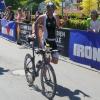 Martin Treimer beim Wechsel des Ironman 70.3 Luxemburg, bei dem er Platz fünf der AK M30 belegte. 