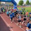 Über 2100 Menschen nahmen beim Sport-Event Run Bike Rock 2023 in Illertissen teil.