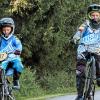 Raphael (links) und Lennox Ortel aus Obermeitingen lieben das BMX-Fahren. Kürzlich haben sie an der Weltmeisterschaft teilgenommen. 