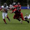 Die American Footballer des  AFC Königsbrunn Ants (rot) sind wieder wohltätig unterwegs. Foto: Reinhold Radloff