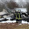 Anfang Januar stürzte nahe dem Flugplatz Föhren Rheinland-Pfalz ein Geschäftsflugzeug ab. Dabei kamen vier Menschen ums Leben.