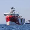 Das türkische Forschungsschiff «Oruc Reis» soll bis zum 23. August südlich von Megisti und Rhodos nach Erdgas forschen.