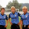 Goldene Jahre: Andreas Brehme mit Jürgen Klinsmann und Lothar Matthäus bei Inter Mailand.