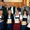 In der Jahreshauptversammlung wurden zahlreiche Mitglieder des Schützenvereins „Freischütz“ Geltendorf geehrt. 	