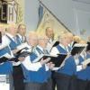 Mit Beethovens „Ode an die Freude“ eröffnete der Chor des Männergesangvereines „Liederhort“ den Festabend zu seinem 100-jährigen Jubiläum. 