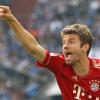 Bayern-Stürmer Thomas Müller erzielte gegen Schalke den Treffer zum 2:0. Foto: Foto: Friso Gentsch dpa