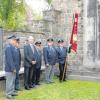 Bei ihrer Fahrt zur Stadtberger Partnerstadt Olbernhau besuchten die Mitglieder der Veteranen- und Soldatenkameradschaft das Kriegerdenkmal. 