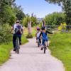 Schöne Erlebnisse garantiert: Doch eine Radtour mit der ganzen Familie muss gut vorbereitet sein.  	