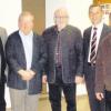 Für langjährige Mitgliedschaft im ASP-Kreisverband wurden bei der Jahresversammlung in Bellenberg geehrt: (von links) Roland Bürzle, Otto Höfer, Walter Huy, Erich Winkler und Herbert Walk. /