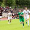 Das Heimspiel gegen den TSV Landsberg (im Bild, in Grün: Daniel Ernst) war eines der besten der vergangenen Jahre. Gegen Türkspor Augsburg soll es genauso weitergehen.