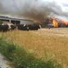 Nach dem verheerenden Brand eines Kuhstalls in Wattenweiler erhärtet sich für die Polizei der Verdacht, dass das Feuer fahrlässig verursacht wurde.