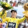 Chris Froome hat nur noch die Triumphfahrt nach Paris zu überstehen.