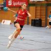 Lara Leis und die Aichacher Handballerinnen feierten den Aufstieg in die Landesliga und wollen sich dort halten. Foto: Melanie Nießl