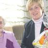 Bürgermeisterin Henriette Kirst-Kopp gratulierte Josefa Wagner zum 90. Geburtstag. 
