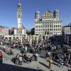 Marktsonntag und Turamichelefest locken bei strahlendem Sonnenschein die Menschen in  die Innenstadt.