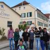 Mit diesen unbegleiteten minderjährige Flüchtlingen hat die Kinder- und Jugendhilfeeinrichtung Futhuk in Bergheim ihr Projekt gestartet. Dazu hatte sie das Gebäude des ehemaligen Gasthauses „Zum Löwen“ gekauft.