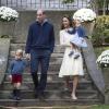 Royaler Besuch steht an: William und Kate mit ihren Kindern George und Charlotte.