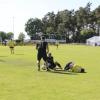 Bei großer Hitze haben sich die Bezirksliga-Legenden des SV Schwörsheim-Munningen mit einer Ries-Auswahl gemessen. Am Ende siegte die Auswahlmannschaft mit 8:3.