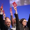 Der Parteivorstand der SPD stimmte Sondierungsgesprächen für eine Große Koalition zu.