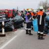 Ein schwerer Unfall hat sich am Donnerstag auf der B 25 bei Hoppingen (Donau-Ries) ereignet.
