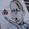 Archivbild einer Demonstration gegen die Gas-Politik von Putin.